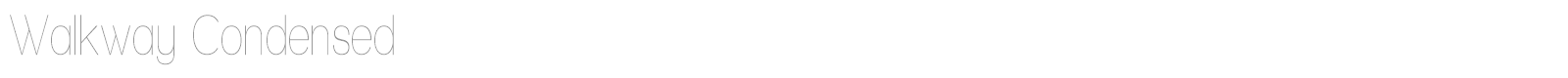 Walkway font preview